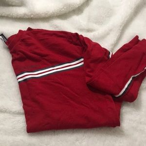 Original red long sleeved